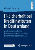 Cover-Bild zum Titel 'IT-Sicherheit bei Kreditinstituten in Deutschland' von 'Christoph Kreiterling'