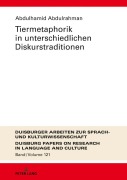 Cover-Bild zum Titel 'Tiermetaphorik in unterschiedlichen Diskurstraditionen' von 'Abdulhamid Abdulrahman'