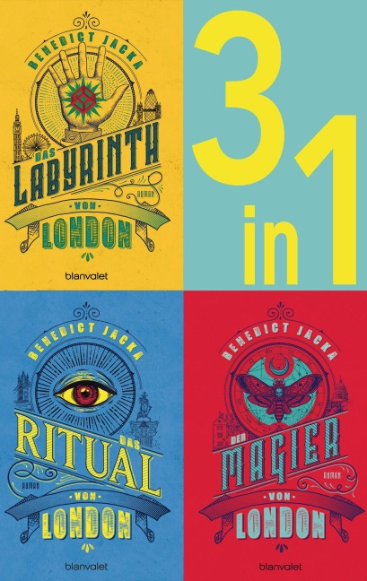 Die Alex Verus-Reihe Band 1-3: - Das Labyrinth von London / Das Ritual von London / Der Magier von London (3in1-Bundle) - Benedict Jacka