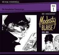 Cover-Bild zum Titel 'Modesty Blaise: Die kompletten Comicstrips / Band 1 1963 - 1964' von 'Peter O'Donnell'