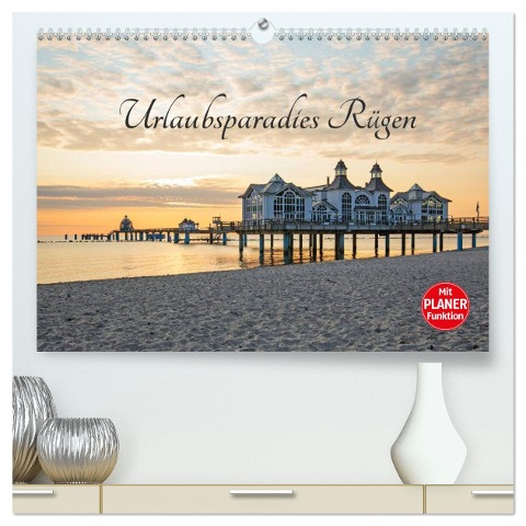 Urlaubsparadies Rügen (hochwertiger Premium Wandkalender 2024 DIN A2 quer), Kunstdruck in Hochglanz - Andrea Potratz