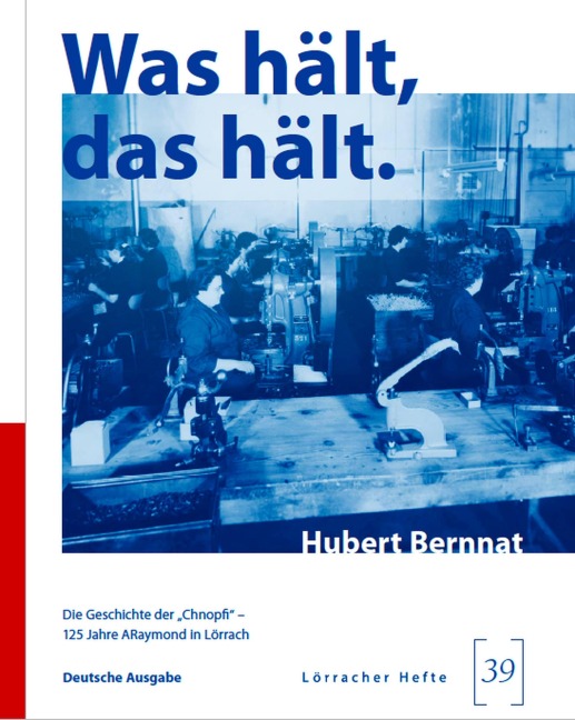 Was hält, das hält. - Hubert Bernnat
