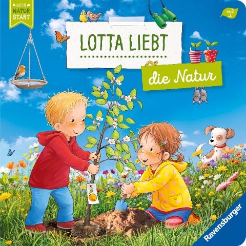 Lotta liebt die Natur - Sach-Bilderbuch über Umweltschutz ab 2 Jahre, Kinderbuch ab 2 Jahre, erstes Sachwissen, Pappbilderbuch - Sandra Grimm