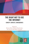 Cover-Bild zum Titel 'The Right Not to Use the Internet' von ''