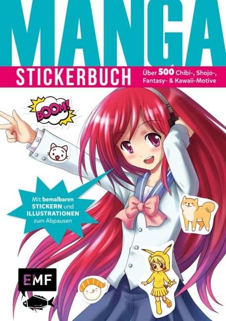 Manga Stickerbuch - 