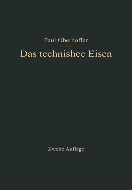 Das technische Eisen - Paul Oberhoffer