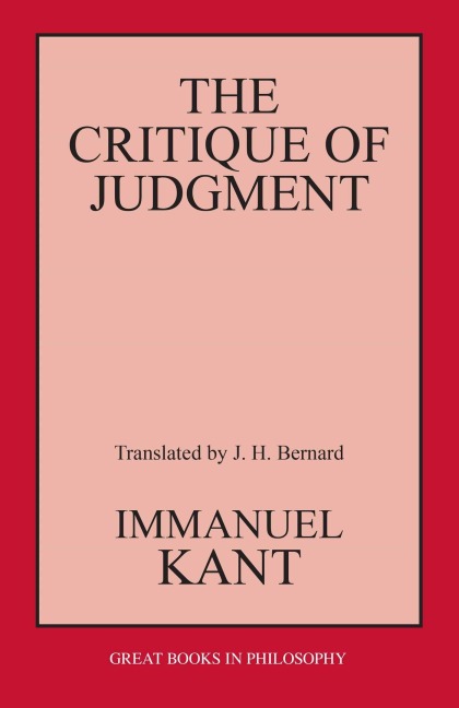 Critique of Judgment - Immanuel Kant