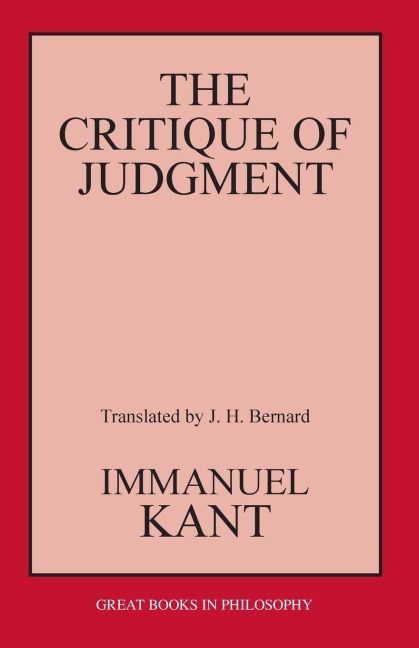 The Critique of Judgment - Immanuel Kant