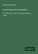 Cover-Bild zum Titel 'Dramaturgie des Schauspiels' von 'Heinrich Bulthaupt'