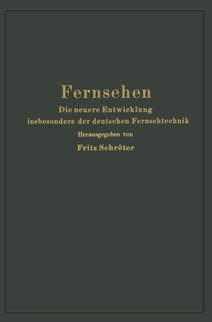 Fernsehen - Fritz Schröter