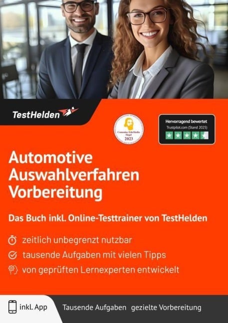 Automotive Auswahlverfahren Vorbereitung: Das Buch inkl. Online-Testtrainer von TestHelden - Tom Wenk
