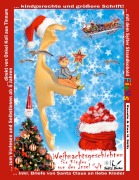 Cover-Bild zum Titel 'Weihnachtsgeschichten für Kinder von der Insel Sylt mit dem Sylter Strandkobold Fitus' von 'Uwe H. Sültz, Renate Sültz, Koli Kolrep'