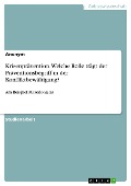 Cover-Bild zum Titel 'Krisenprävention. Welche Rolle trägt der Präventionsbegriff in der Konfliktbewältigung?' von ''