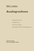Cover-Bild zum Titel 'Analogrechnen' von 'Rudolf Lauber, Wolfgang Giloi'
