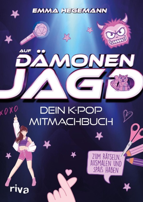 Auf Dämonenjagd - Dein K-Pop-Mitmachbuch - Emma Hegemann