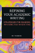 Cover-Bild zum Titel 'Refining Your Academic Writing' von 'Pat Thomson'