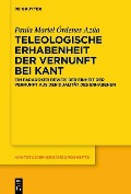 Teleologische Erhabenheit der Vernunft bei Kant - Paula Mariel Órdenes Azúa