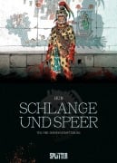 Cover-Bild zum Titel 'Schlange und Speer. Band 4' von 'Hub'