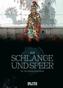 Cover-Bild zum Titel 'Schlange und Speer. Band 4' von 'Hub'