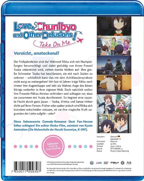 Love, Chunibyo & Other Delusion! - Take On Me - Torako, Marta Bechtol, Jukki Hanada, Akito Matsuda