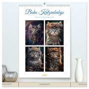 Cover-Bild zum Titel 'Boho Katzenbabys (hochwertiger Premium Wandkalender 2026 DIN A2 hoch), Kunstdruck in Hochglanz' von 'Steffen Gierok-Latniak'