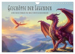 Cover-Bild zum Titel 'Geschöpfe der Legenden - Eine Reise durch die Welt mystischer Wesen (Wandkalender 2027 DIN A4 quer), CALVENDO Monatskalender' von 'Stefan Berger'