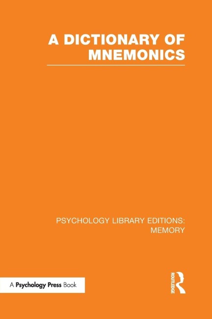 A Dictionary of Mnemonics (PLE - Various