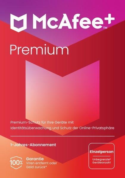 McAfee+ Premium - Individual (Code in a Box) - 