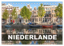 Cover-Bild zum Titel 'Die ganze Vielfalt der Niederlande (Tischkalender 2026 DIN A5 quer), CALVENDO Monatskalender' von 'Peter Schickert'