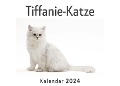 Tiffanie-Katze (Wandkalender 2024, Kalender DIN A4 quer, Monatskalender im Querformat mit Kalendarium, Das perfekte Geschenk) - Anna Müller