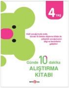 Cover-Bild zum Titel 'Günde 10 Dakika Alistirma Kitabi 4 Yas' von 'Kolektif'