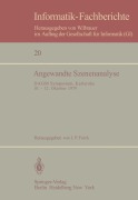 Cover-Bild zum Titel 'Angewandte Szenenanalyse' von ''