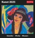 Kunst Tagesabreißkalender 2025 - Kulturkalender - Künstler, Werke, Museen - Regina Erbentraut, Maria Christina Zopff