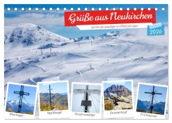 Cover-Bild zum Titel 'Grüße aus Neukirchen (Tischkalender 2026 DIN A5 quer), CALVENDO Monatskalender' von 'Christa Kramer'