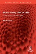 Cover-Bild zum Titel 'British Poetry 1964 to 1984' von 'Martin Booth'