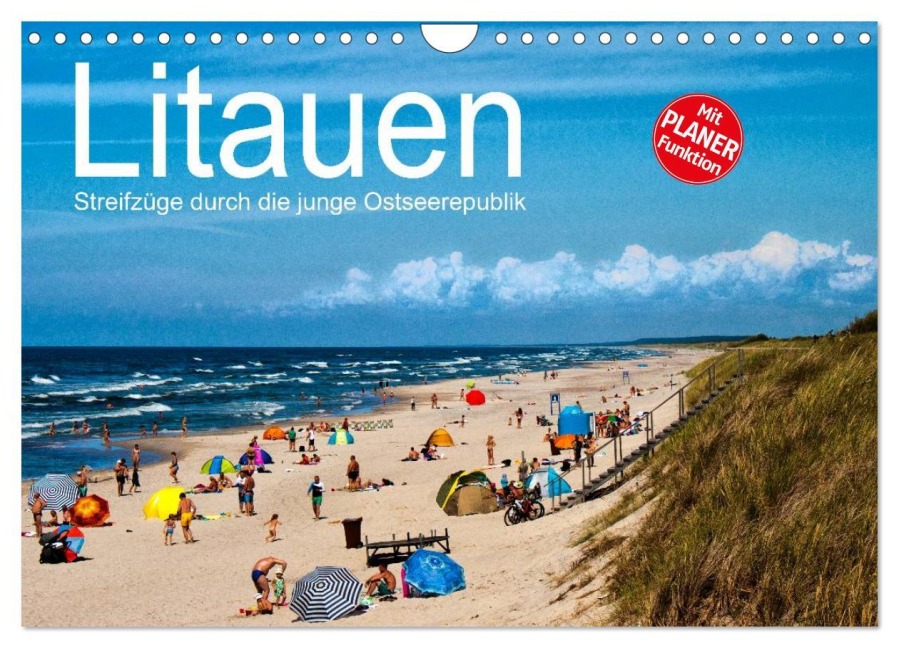 Litauen - Streifzüge durch die junge Ostseerepublik (Wandkalender 2026 DIN A4 quer), CALVENDO Monatskalender - Christian Hallweger