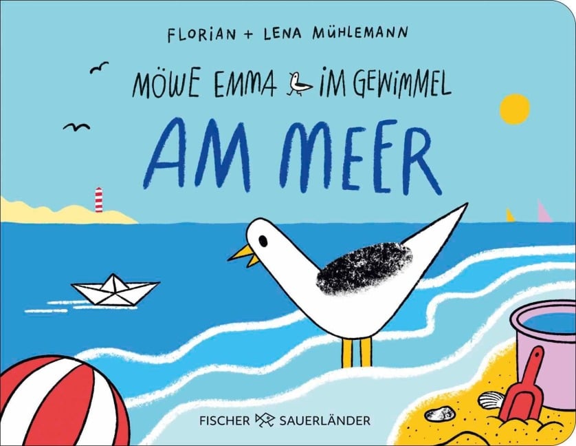 Möwe Emma im Gewimmel: Am Meer - Florian Mühlemann