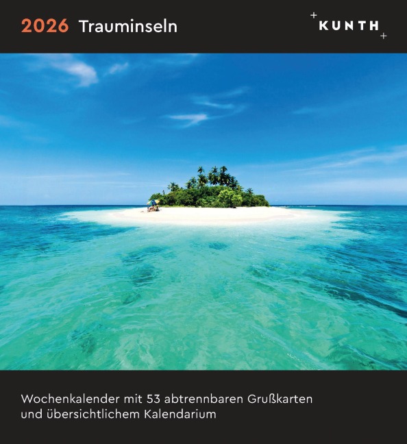 Trauminseln - KUNTH Postkartenkalender 2026 - 