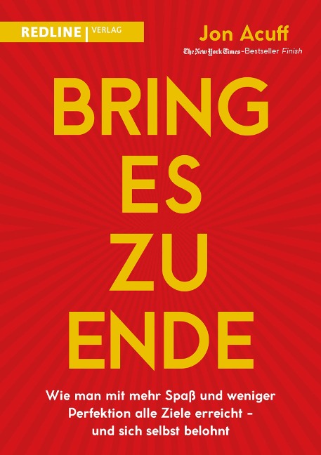Bring es zu Ende! - Jon Acuff