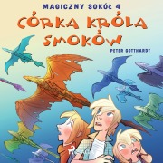 Cover-Bild zum Titel 'Magiczny sokó¿ 4 - Córka króla smoków' von 'Peter Gotthardt'