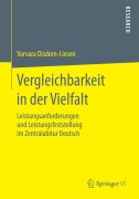 Cover-Bild zum Titel 'Vergleichbarkeit in der Vielfalt' von 'Varvara Disdorn-Liesen'