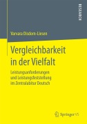 Cover-Bild zum Titel 'Vergleichbarkeit in der Vielfalt' von 'Varvara Disdorn-Liesen'