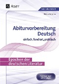 Cover-Bild zum Titel 'Epochen der deutschen Literatur' von 'Stefan Schäfer'