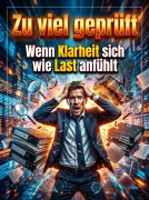 Cover-Bild zum Titel 'Zu viel geprüft' von 'Daniela Horn'