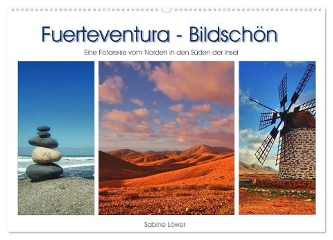 Fuerteventura - Bildschön (Wandkalender 2024 DIN A2 quer), CALVENDO Monatskalender - Sabine Löwer