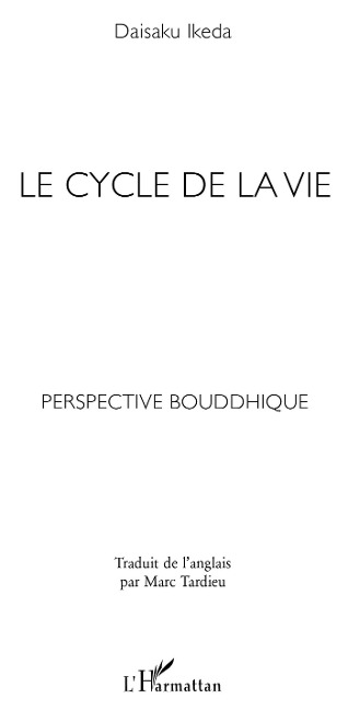 Cycle de la vie - Ikeda Daisaku