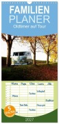 Cover-Bild zum Titel 'Familienplaner 2027 - Oldtimer auf Tour mit 5 Spalten (Wandkalender, 21 x 45 cm) CALVENDO' von 'Heribert Adams Foto-You. De'