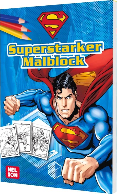 DC Superman: Superstarker Malblock - 