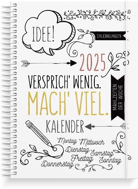 Burde Doodle Kalender 2025 - 