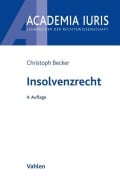 Cover-Bild zum Titel 'Insolvenzrecht' von 'Christoph Becker'